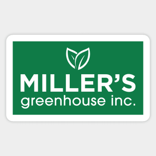 Millers Greenhouse Sticker